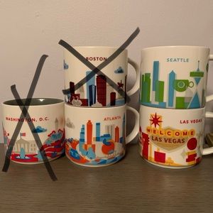 Starbucks City Mugs